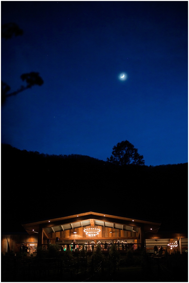 Wedding Venue at night