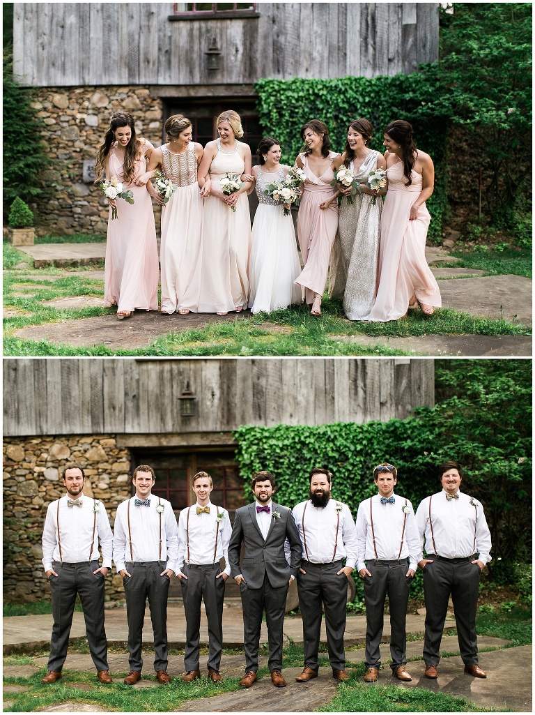 Bridesmaids and Groomsmen